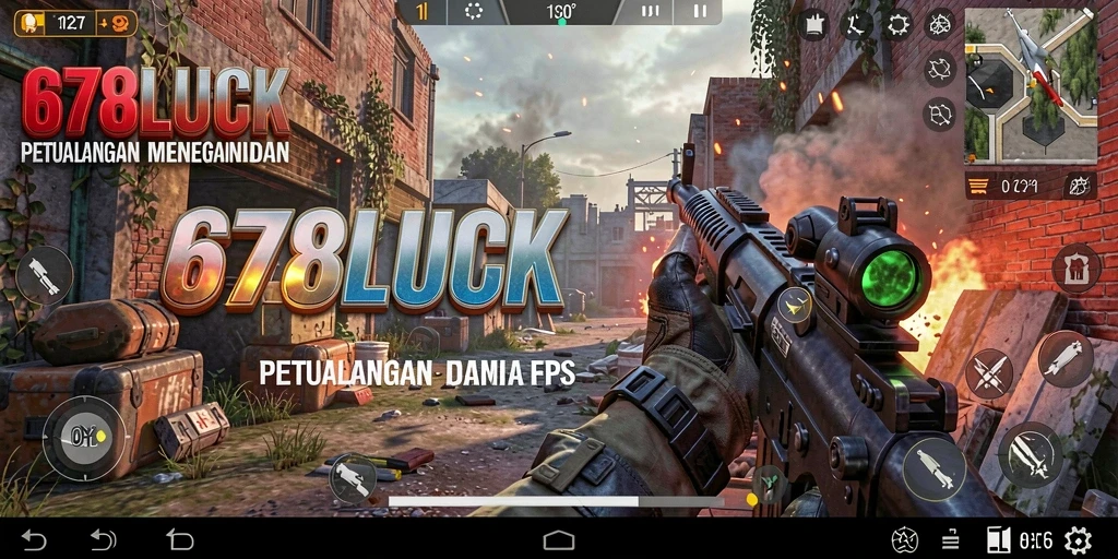 Screenshot 678LUCK menampilkan pertempuran seru dengan grafis yang menarik.