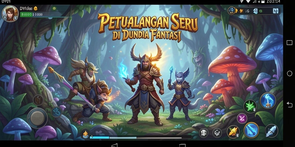 Tampilan gameplay DY01 yang menegangkan dan penuh aksi dalam dunia petualangan.