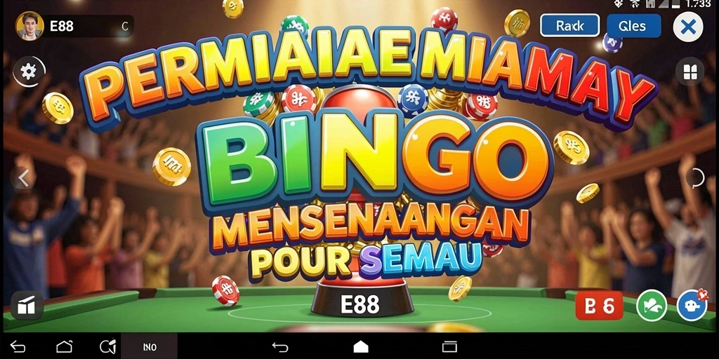 Tampilan screenshot gameplay bingo yang seru dan mendebarkan.