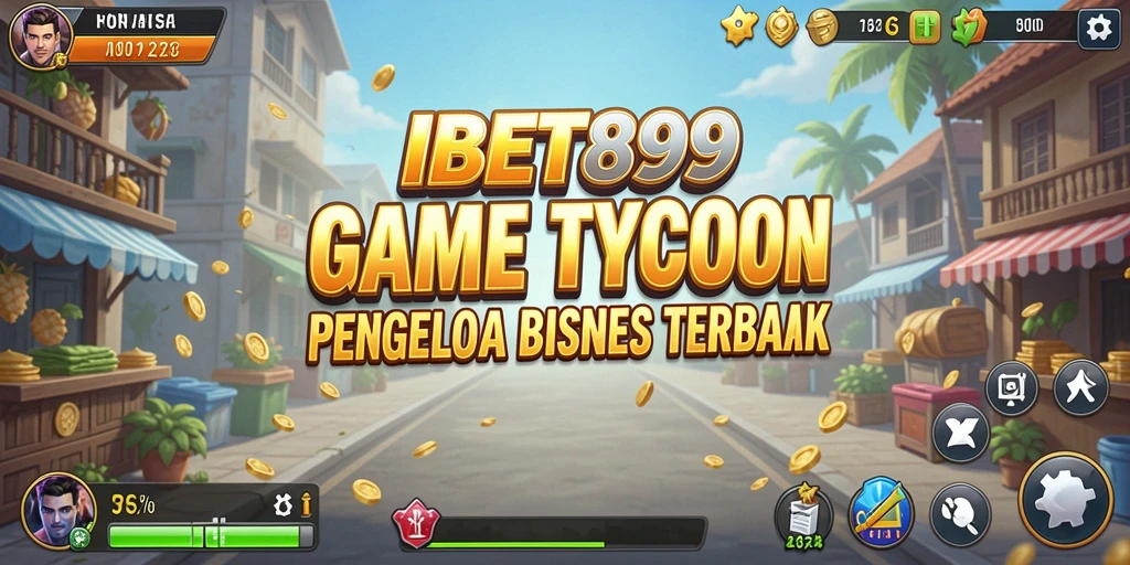 Tampilan gameplay seru IBET899 dengan manajemen bisnis yang mendalam.