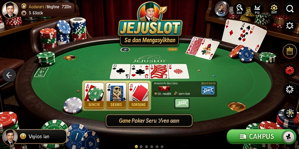 Tampilan gameplay seru dan interaktif dari JEJUSLOT.