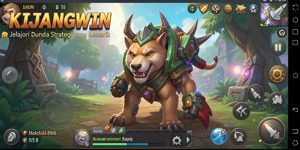 Tampilan gameplay KIJANGWIN yang seru dan penuh strategi.
