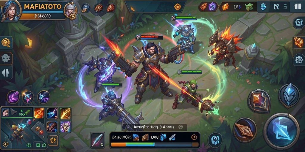 Gameplay seru di MAFIATOTO dengan aksi strategi tim yang mendebarkan.