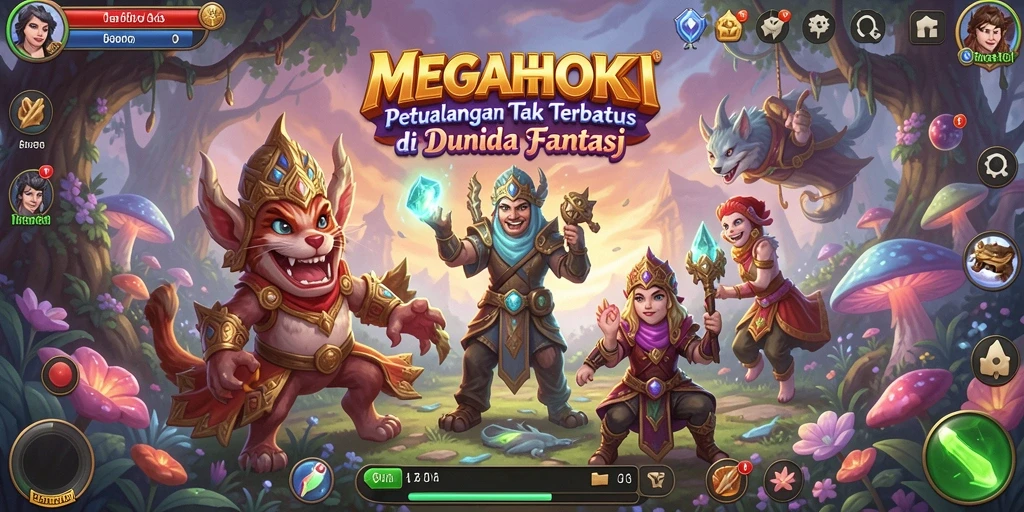 Gameplay seru MEGAHOKI dengan grafis menakjubkan.