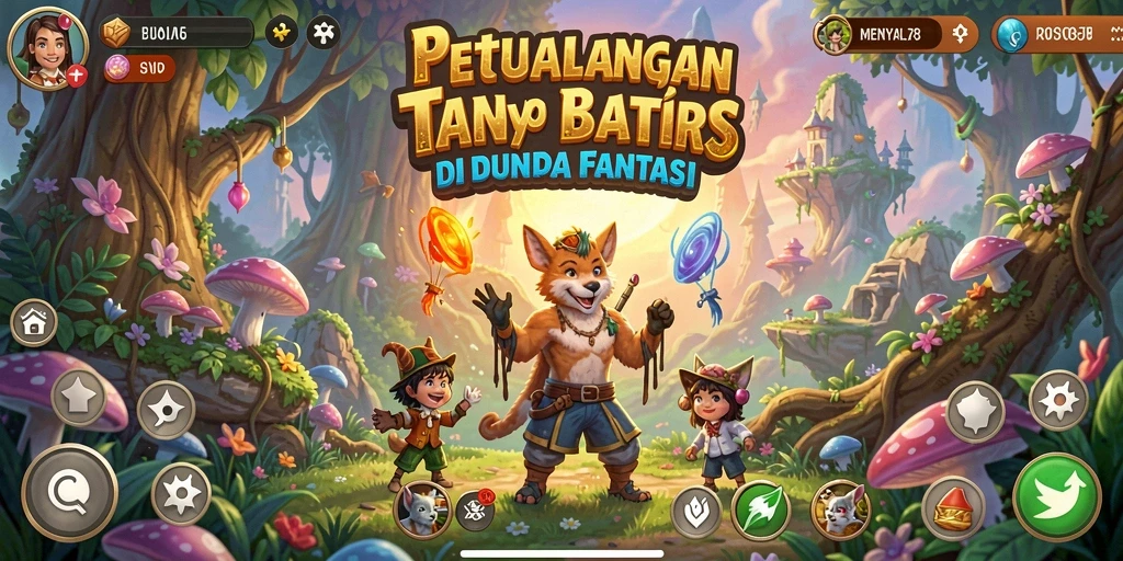 Tampilan gameplay seru dalam petualangan MENYALA78.