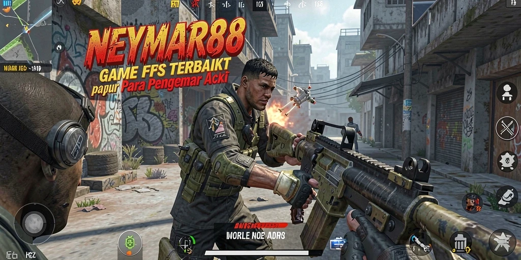 Tangkapan layar gameplay NEYMAR88 yang menampilkan aksi seru FPS.