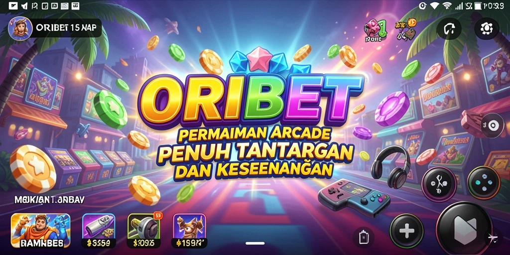 Tampilan gameplay ORIBET yang seru dan penuh aksi.