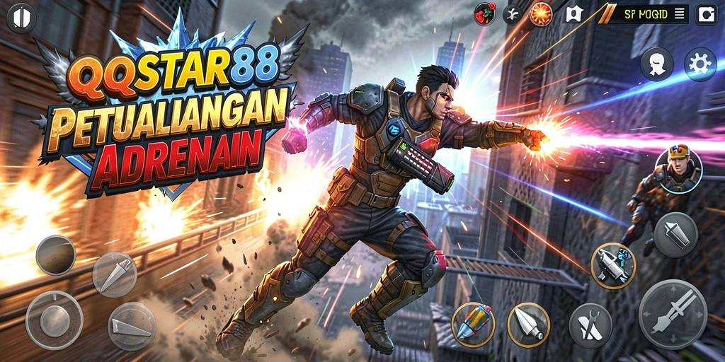 Menampilkan aksi seru dan grafis menawan dari gameplay QQSTAR88.