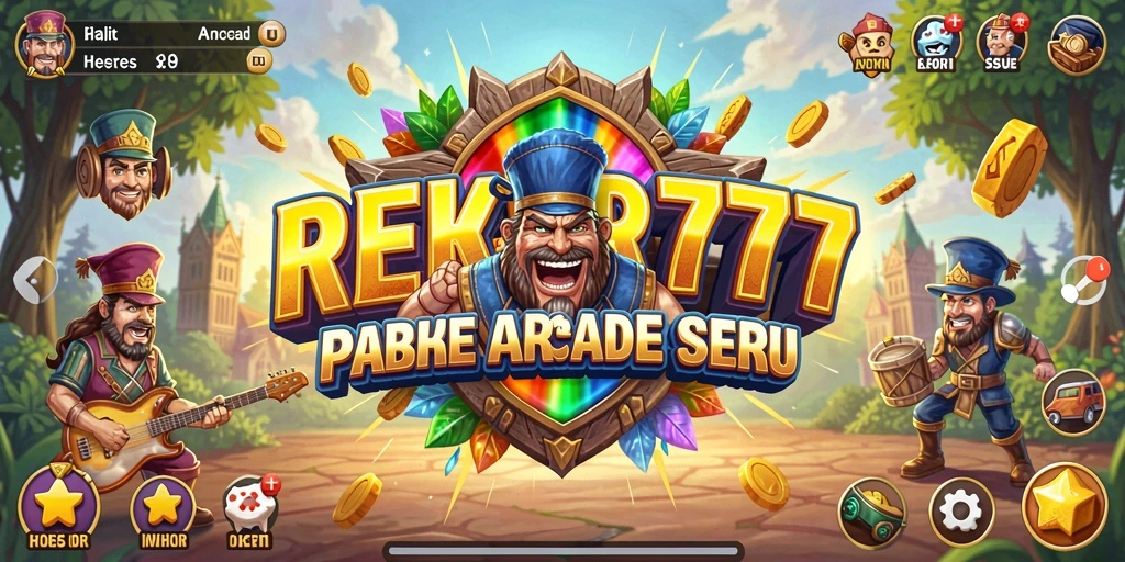 Tampilan gameplay seru dari REKOR777 yang penuh tantangan.