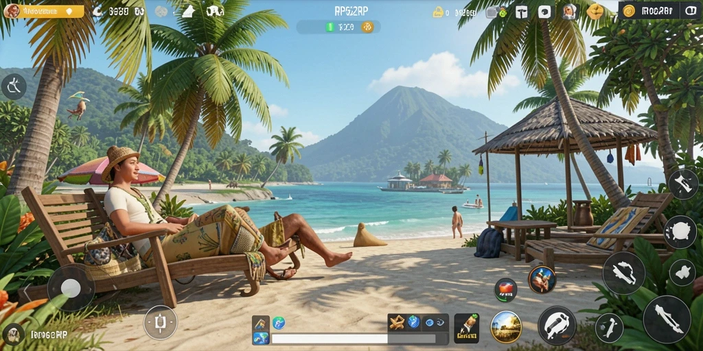 Tampilan menarik dari gameplay <strong>RP62RP</strong> dengan warna-warna cerah dan tantangan seru.