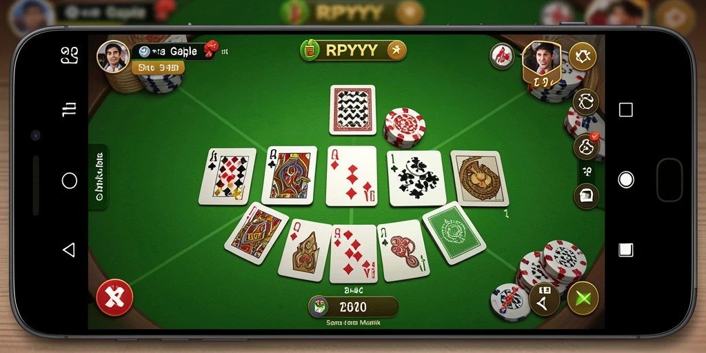Tampilan gameplay Gaple yang menarik dan seru di RPYYY.
