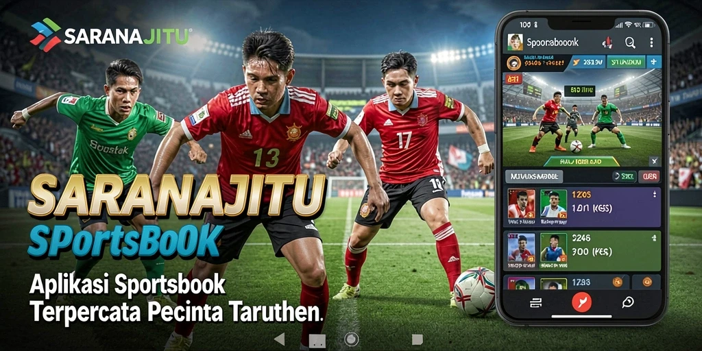 Screenshot menampilkan aksi taruhan langsung di SARANAJITU.