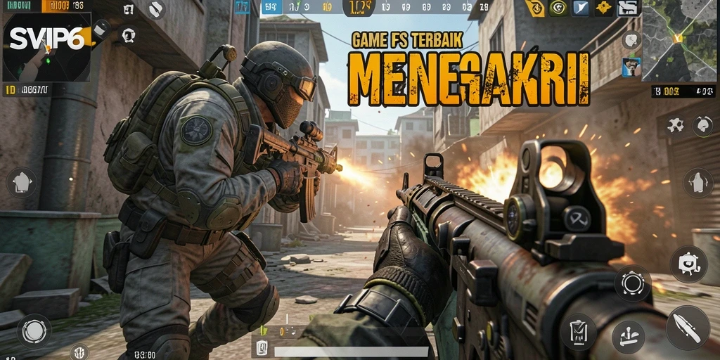 Tangkapan layar menunjukkan momen epic dalam gameplay <strong>SVIP6</strong> dengan aksi menegangkan.