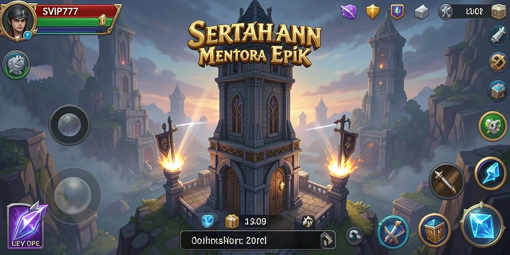 Gameplay menara pertahanan yang mendebarkan dengan grafis menawan.